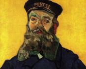 文森特威廉梵高 - 邮递员约瑟夫鲁林肖像